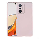 Xiaomi Mi 11T Pro 5G Uyumlu Kılıf Soft Flexible Matte Silicone, Ultra Esnek Ultra ince Ultra Koruyucu Pürüzsüz Mat Silikon