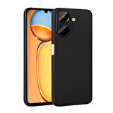 Xiaomi Poco C65 Uyumlu Kılıf Soft Flexible Matte Silicone, Ultra Esnek Ultra ince Ultra Koruyucu Pürüzsüz Mat Silikon