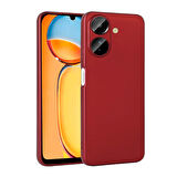 Xiaomi Redmi 13C Uyumlu Kılıf Soft Flexible Matte Silicone, Ultra Esnek Ultra ince Ultra Koruyucu Pürüzsüz Mat Silikon