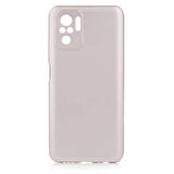 Xiaomi Redmi Note 10 Uyumlu Kılıf Soft Flexible Matte Silicone, Ultra Esnek Ultra ince Ultra Koruyucu Pürüzsüz Mat Silikon