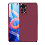 Xiaomi Redmi Note 11 Global Uyumlu Kılıf Soft Flexible Matte Silicone, Ultra Esnek Ultra ince Ultra Koruyucu Pürüzsüz Mat Silikon