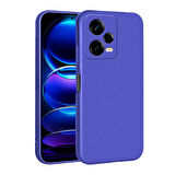 Xiaomi Redmi Note 12 Pro 5G Uyumlu Kılıf Soft Flexible Matte Silicone, Ultra Esnek Ultra ince Ultra Koruyucu Pürüzsüz Mat Silikon