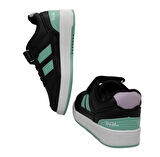 RAYMAX 0046 Filet Cırtlı Ünisex Çocuk Sneaker Ayakkabı SİYAH_SU YEŞİL