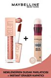 Lifter Gloss Nemlendirici Dudak Parlatıcısı- 009 Topaz + Instant Age Eraser Concealer 01