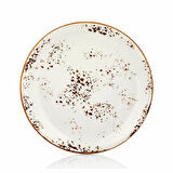 By Bone - Zest - ZT-25-DZ - Düz Tabak - 25 cm - Elegance 12 Adet