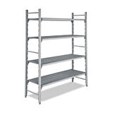Empero EMP.60157-18-D Polipropilen Raflar - Delikli Tablalı En 157x60x180 cm