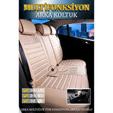 
Mazda 3.23 Lüx Deri Oto Koltuk Kılıfı Ön Arka Takım Safir BEJ