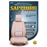 
Mazda 3.23 Lüx Deri Oto Koltuk Kılıfı Ön Arka Takım Safir BEJ