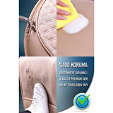 Skoda Karaq Lüx Deri Oto Koltuk Kılıfı Ön Arka Takım Safir BEJ