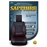 
Fiat Siena Lüx Deri Oto Koltuk Kılıfı Ön Arka Takım Safir SİYAH KIRMIZI