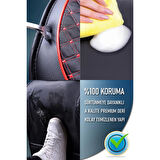 
Fiat Siena Lüx Deri Oto Koltuk Kılıfı Ön Arka Takım Safir SİYAH KIRMIZI