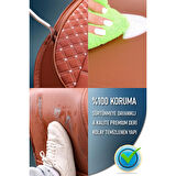 
Mitsubishi Carisma Lüx Deri Oto Koltuk Kılıfı Ön Arka Takım Safir TARÇIN