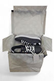 TOMMY HİLFİGER ESSENTİAL WEBBİNG CUPSOLE 41 DERİ LACİVERT SPOR KADIN AYAKKABI FW0FW07378