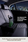 Toyota Auris I 2006-2012 Uyumlu Lüx Deri Oto Koltuk Kılıfı Ön Arka Takım TREND Serisi FÜME