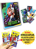 Panini Futbolcu Kartları Koleksiyon Albümü 270 Kartlık (50 Paket Premier League Kart!)