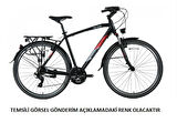 Bisan TRX 8100 City 54Cm Lecivert Yeşil Beyaz Şehir Bisikleti