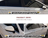 VW Passat B8.5 Krom Cam Çıtası 4 Parça 2019 ve Üzeri