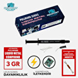 Pullsar Icedragon® Pullwark™ Metal Series™ 3GR 128W/M-K Sıvı Soğutma/Likit Metal/Sıvı Metal Yüksek Performanslı ve İletken Macun