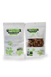Petimix Fıstık Ezmeli Dana Ciğer Küpleri 100g Köpek Ödül Maması