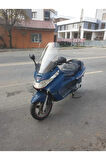Piaggio X8 200 Ön cam 2004 2006 Model Yılı 70cm Şeffaf Renk 4mm Uzun Geniş Cam