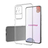Xiaomi Poco F4 Kılıf Şeffaf İnce Esnek Silikon Kılıf Zipax-Süper