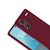 Xiaomi Poco M6 Pro 4G Kılıf Lansman içi Kadife Silikon Zr-Mara