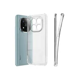 Xiaomi Poco M8 Pro Uyumlu Kılıf Şeffaf İnce Esnek Silikon Azn-Lüx