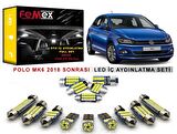 VW Polo MK6 2018 Sonrası LED İç Aydınlatma Ampul Seti FEMEX Parlak Beyaz