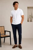 Erkek Regular Fit Polo Yaka Basic Tişört