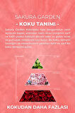 Sakura Garden Cam Şişe 80 Derece Kolonya Premium Eau de Cologne 33ml