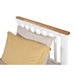 Prens Çocuk ve Genç Odası 90x200  Soft Beyaz Karyola