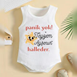 %100 Pamuklu Organik Baskılı Premium Çıtçıtlı Bebek Body Atlet Zıbın 00448
