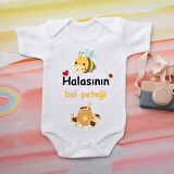 %100 Pamuklu Organik Baskılı Premium Çıtçıtlı Bebek Body Atlet Zıbın 00523