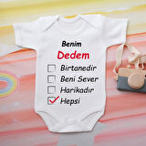 %100 Pamuklu Organik Baskılı Premium Çıtçıtlı Bebek Body Atlet Zıbın 00560