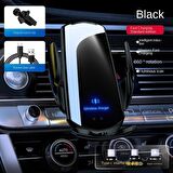 Q3 Smart Sensör Wireless Sensörlü ve Kablosuz Telefon Şarjı ve Telefon Tutacağı Hem Şarj Hem Tutacak