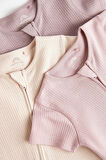 Next Baby % 100 Pamuklu Pastel Renkler 3’lü Romper Set