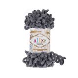 Alize Puffy -87 Koyu Gri 5 Adet