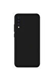Samsung Galaxy A50 Uyumlu Silikon Lansman Telefon Kılıfı - Siyah