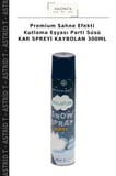 Premium Sahne Efekti Kutlama Eşyası Parti Süsü KAR SPREYİ KAYBOLAN 300ML