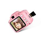 QASUL Mini 1080p Hd Kamera Çocuklar Için Dijital Fotoğraf Makinesi 16 Gb Sd Kart