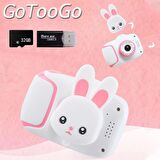 QASUL Mini Eğitici 1080p Hd Kamera Karikatür Çocuklar Için Cmr15 Dijital Fotoğraf Video & Oyun Makinesi