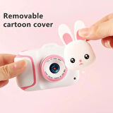 QASUL Mini Eğitici 1080p Hd Kamera Karikatür Çocuklar Için Cmr15 Dijital Fotoğraf Video & Oyun Makinesi