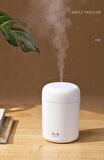 QASUL H2o Humidifier Tırtıklı Işıklı Hava Nemlendirici Buhar Makinesi Ve Aroma Difüzörü Nem alıcı