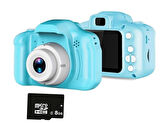 qasul Mini 1080p Hd Kamera Çocuklar Için Dijital Fotoğraf Makinesi 16 Gb Sd Kart TYC00084357960
