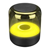 QASUL  Yeni Nesil Rgb Işıklı Bluetooth Speaker Ses Bombası Bluetooth Hoparlör güçlü ses