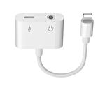 QASUL  Iphone/ipad Lightning Kulaklık Ve Şarj Çevirici Dönüştürücü Çoğal
