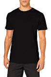 Soft Touch: %100 Pamuklu Siyah Kadın Basic T-Shirt