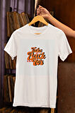 Take The Back To The 70's Baskılı Yetmişler Temalı Eğlenceli Hediyelik Beyaz Unisex T-Shirt