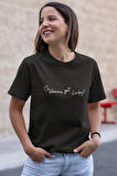 Wanna Get Lucky Şans Kedisi Baskılı Eğlenceli Hediyelik Renkli Unisex T-Shirt