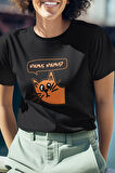 Nolmuş? Meraklı Kedi Baskılı Eğlenceli Hediyelik Kadın T-Shirt